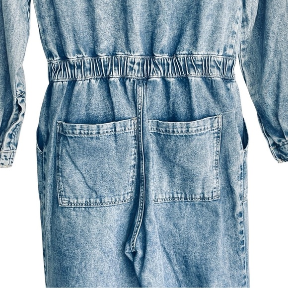 H&M denim jumpsuit size 4 - Picture 7 of 16